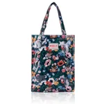 Plastic Flower Material Handy Shopping Bag Eco Bag Storage Bag - Green