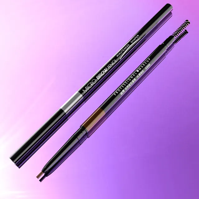Waterproof Double headed Eyebrow Pencil Light Brown - Shop at LoveMi