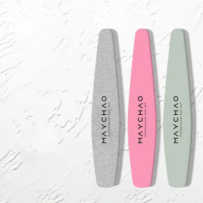 Nail File Nail Tool Polishing Manicure Rubbing Strip Scrub Strip Nail Remover Special File Diamond Sponge Polishing Sand Strip 19Style - Shop at LoveMi
