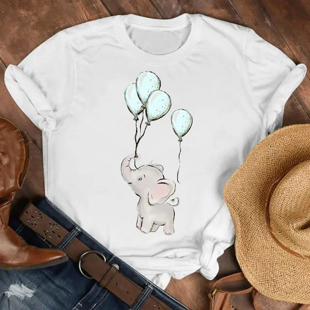 Cat Paw Cute Animal Print Short sleeved T shirt Men And Women Trend Gh307C - Shop at LoveMi