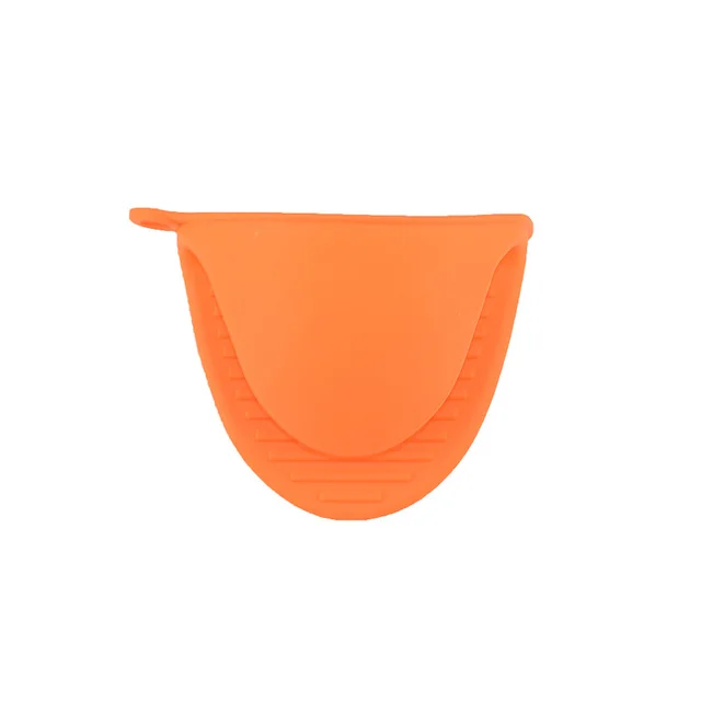 Silicone Gloves Baking Tray Holder Oven Gloves Microwave Oven Insulated Gloves Orange - Shop at LoveMi