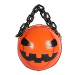 Funny Cartoon Chain Shoulder Pumpkin Bag - Orange