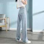 Light Blue Cropped Trousers