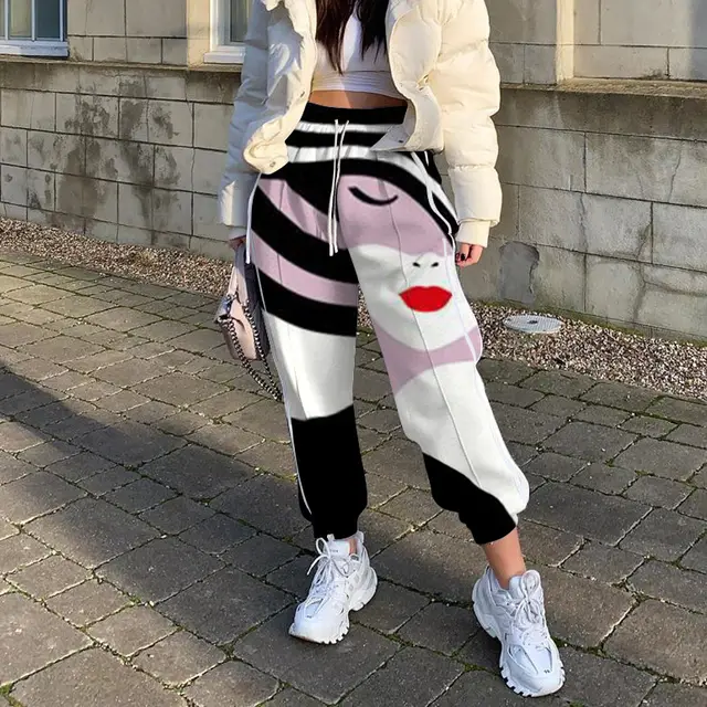 Explosive Style Street Casual Thickened Casual Wide leg Trousers Multicolor - Shop at LoveMi