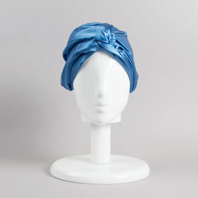 Sleep Care Large Volume Of Curly Hair Pregnant Women Confinement Blue - Shop at LoveMi