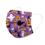 Halloween Masks Halloween Print Flat Masks - 2Style-Child
