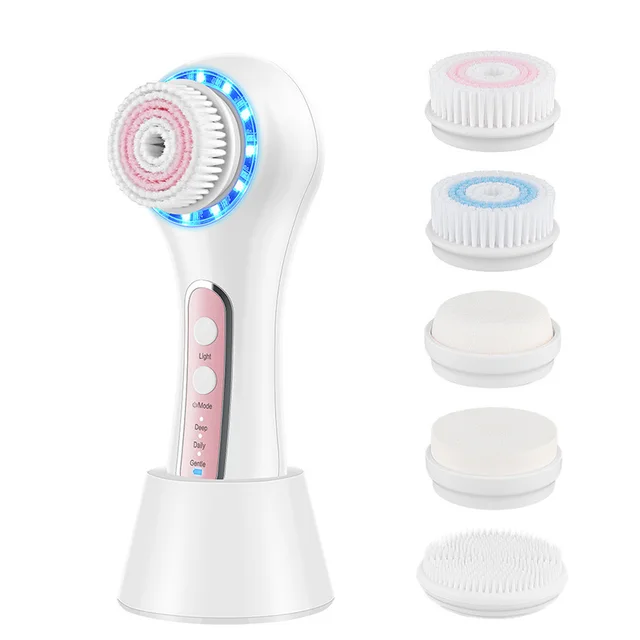 Rechargeable Rotary Multifunctional Cleansing Apparatus White - Shop at LoveMi