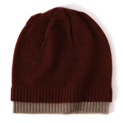 Men's Trendy Autumn And Winter Warm Knitting Claret - Shop at LoveMi