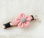 Pink Flower Collar