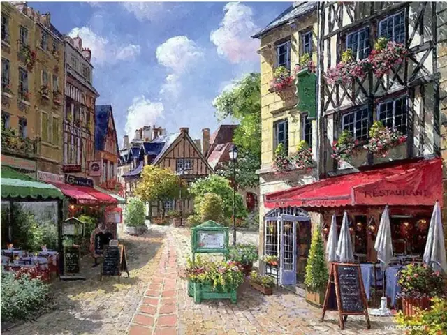 Digital Frame Oil Painting Coloring Painting Photo Color - Shop at LoveMi