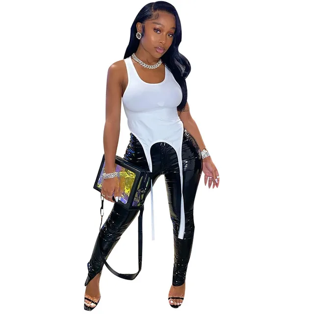 Summer New Style Vest Suspenders Women White - Shop at LoveMi