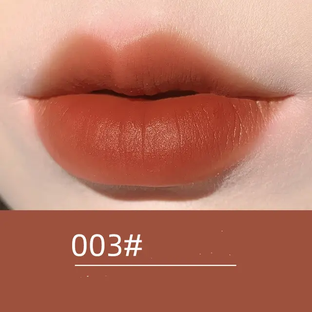 Velvet Matte Lip Glaze Lipstick Waterproof Natural Long Lasting Not Easy To Discolor Nonstick Cup Makeup Cosmetic Style3 - Shop at LoveMi