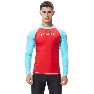 Men's Surfing Suit Sunscreen Personalized Swimsuit Red - Shop at LoveMi