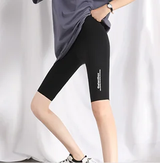 Shark Pants Women Wear Thin Black Leggings Spring And Autumn Five-point Tight Cycling Shorts - 14 Style