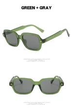 Green Frame Gray