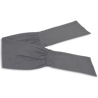 Knotted Hair Band Yoga Hair Band Sports Head Band Elastic Broad Band Bandana Dark Grey - Shop at LoveMi