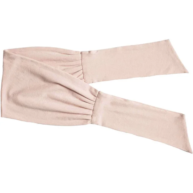 Knotted Hair Band Yoga Hair Band Sports Head Band Elastic Broad Band Bandana Khaki - Shop at LoveMi