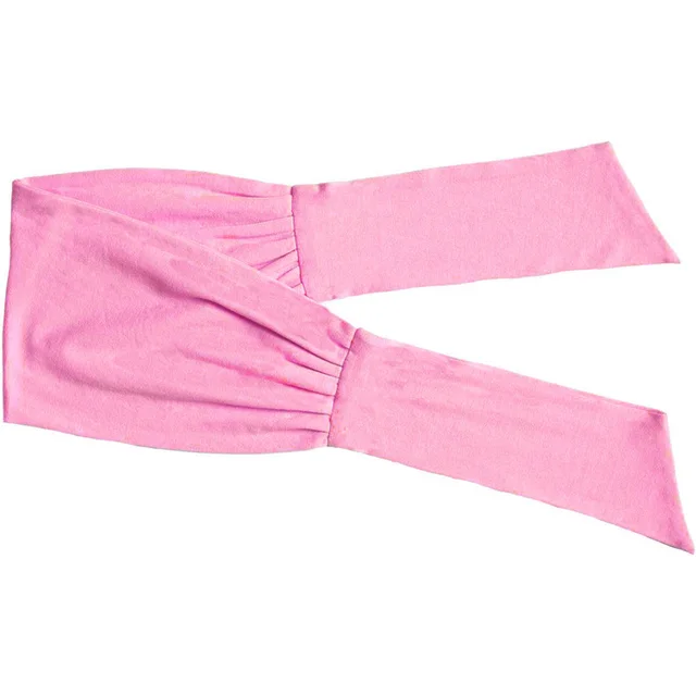 Knotted Hair Band Yoga Hair Band Sports Head Band Elastic Broad Band Bandana Pink - Shop at LoveMi