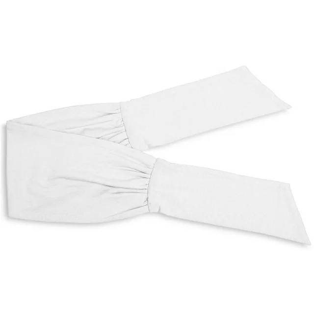 Knotted Hair Band Yoga Hair Band Sports Head Band Elastic Broad Band Bandana White - Shop at LoveMi