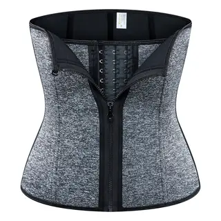 Postpartum Bondage Shaping Clothes Yoga Exercise Waist Support Adjustment - Grey