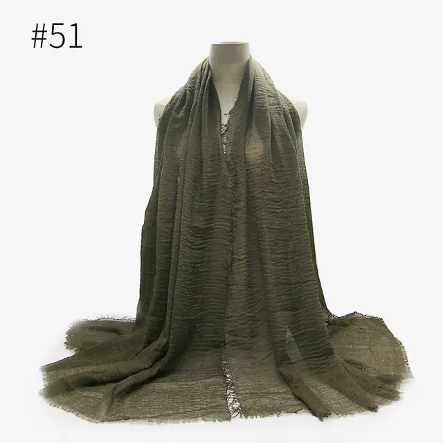 Baotou Scarf Ring Velvet TR Cotton Monochrome Single Product Demolition A51 - Shop at LoveMi