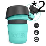 2Pcs Blue Green