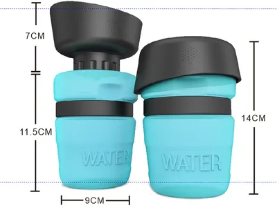 New Improved Creative Pet Water Bottle Sports Squeeze Travel Cup Sky Blue - Shop at LoveMi