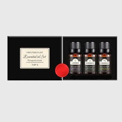 Single Essential Oil Set 10ml Single Essential Oil Plant Aroma Tea Tree Three Pack - Shop at LoveMi