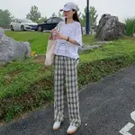 Dark Blue Plaidtrousers