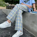 Light Blue Plaidtrousers