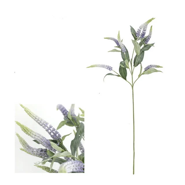 Artificial Sage And Lavender Artificial Flowers Wedding Decoration Sage Purple - Shop at LoveMi
