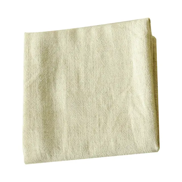 Plain Cotton Linen Cloth Art Home Kitchen Napkins Apricot - Shop at LoveMi