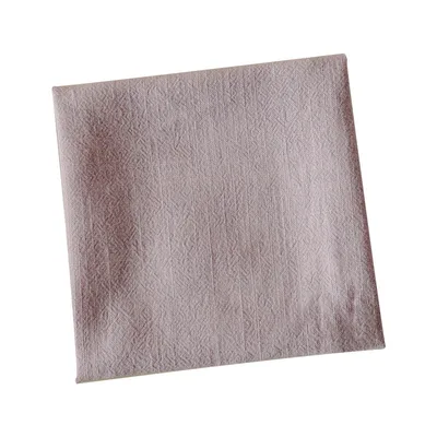 Plain Cotton Linen Cloth Art Home Kitchen Napkins Light Purple - Shop at LoveMi