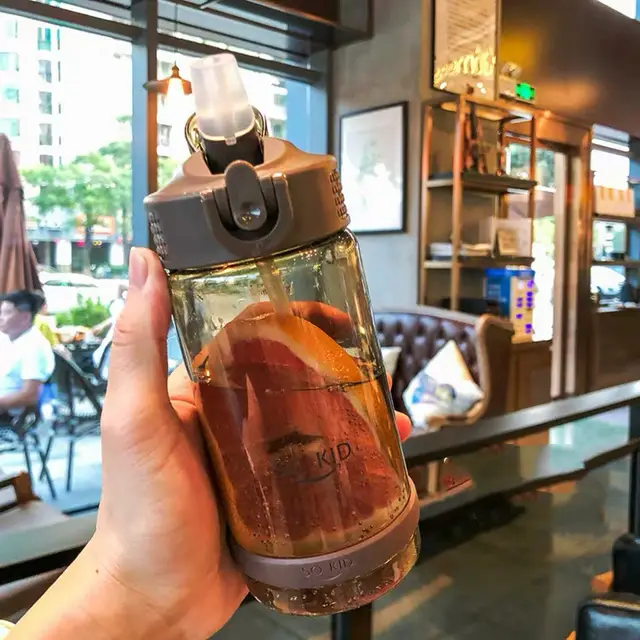 Summer Portable Fitness Water Bottle Coffee - Shop at LoveMi