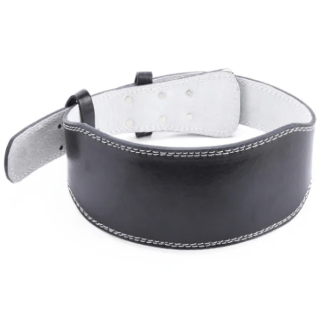 Deadlift Squat Weightlifting Belt PU Fitness Belt Black - Shop at LoveMi
