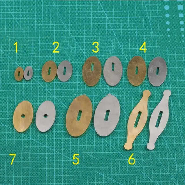 Brass Hand Guard, Knife Stop Accessory, Spacer Gasket Brass No.5 - Shop at LoveMi