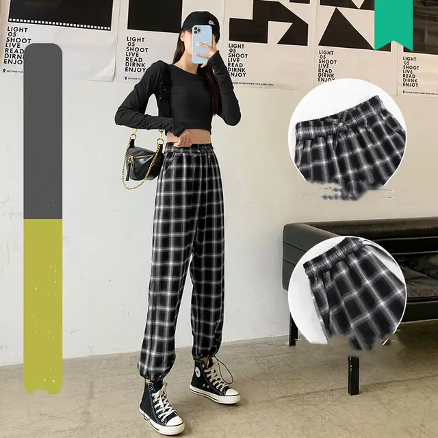 Loose Straight Cropped Wide leg Pants Style4 - Shop at LoveMi