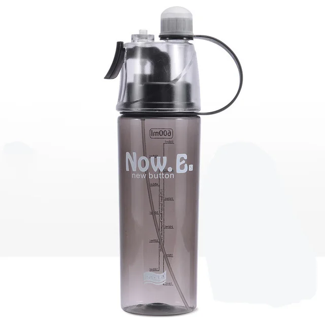 Portable Outdoor Sports Mist Spray Cup Black - Shop at LoveMi
