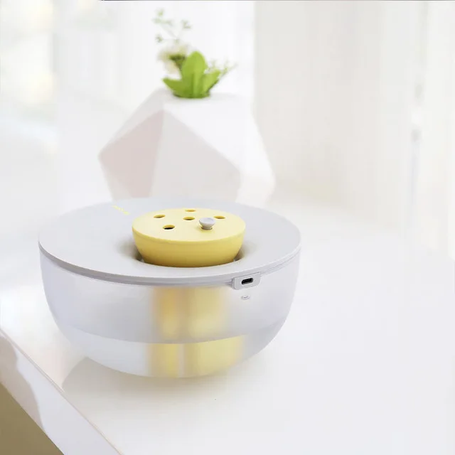 Creative New Humidifier Large Capacity 1.2L Mute Household Humidifier White - Shop at LoveMi