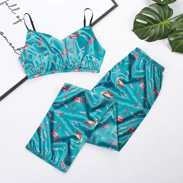 Two piece Sexy Black Home Wear Fashionable And Comfortable Lace Blue - Shop at LoveMi