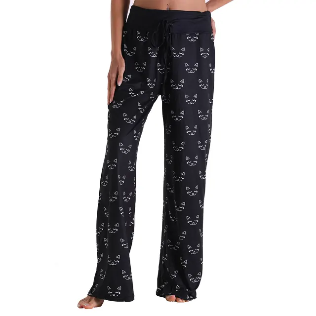 Lace up Casual Trousers European And American Cross border Loose Lace up Camouflage Printed Pants Women 14Style - Shop at LoveMi