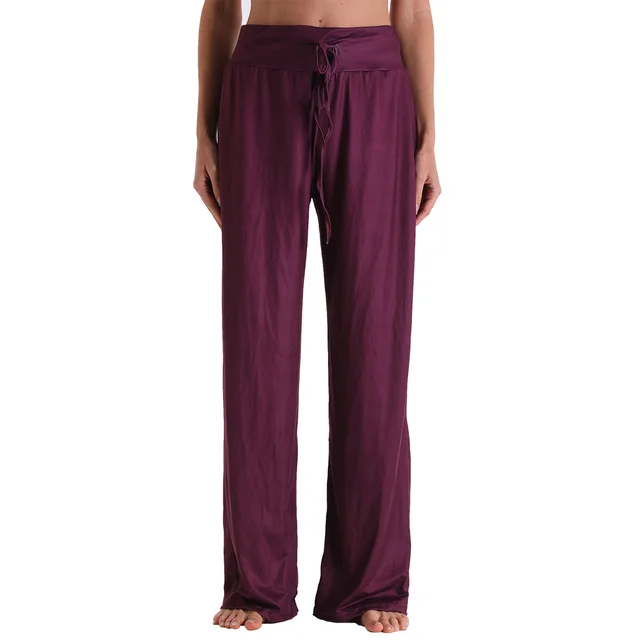 Lace up Casual Trousers European And American Cross border Loose Lace up Camouflage Printed Pants Women 7Style - Shop at LoveMi