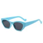 Blue Frame Gray Flakes