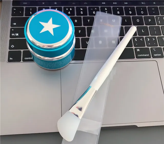 Dedicated Smearing Type For Facial Mask Brush And Silicone Mud Mask White Bar - Shop at LoveMi