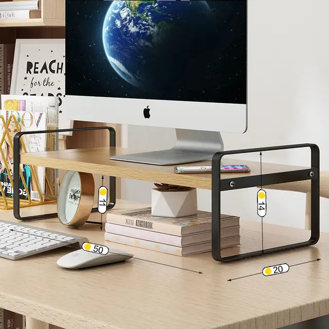 Monitor Raising Frame Base Bracket Raising Shelf 14Style - Shop at LoveMi