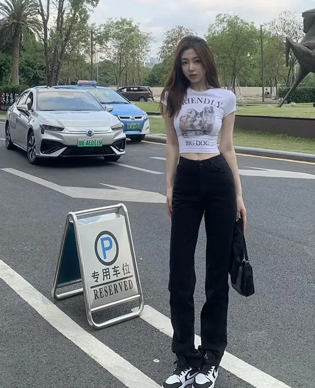 Black Straight Jeans Women's Trendy Summer New High Waist Thin Section Black - Shop at LoveMi