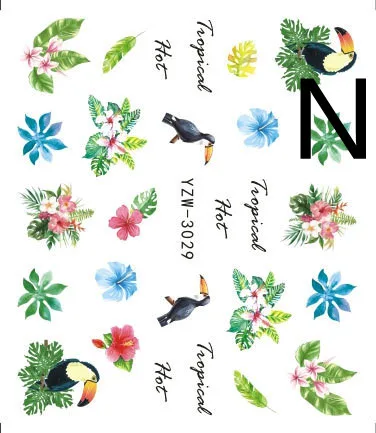 Black Butterfly Nail Art Stickers Accessories N - Shop at LoveMi