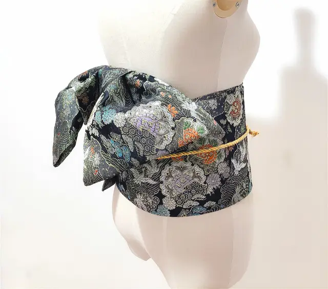 Formal Kimono Brocade Jacquard Cloth, Apparel Accessories Bow Knot G - Shop at LoveMi
