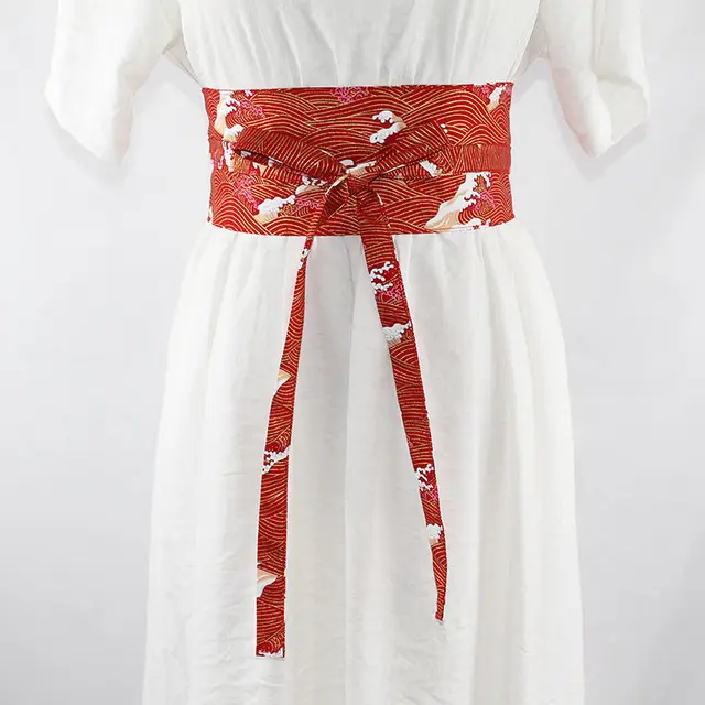Han Element Literary And Artistic Outer Wear Waistband Ancient Style Hanfu Belt L - Shop at LoveMi