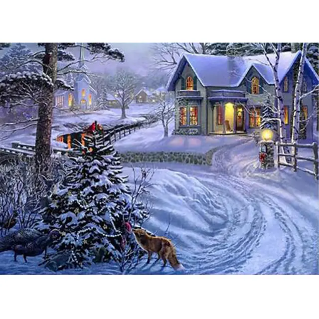 Cross stitch Embroidery Kit, Brand New 5d DIY Art Landscape - Shop at LoveMi